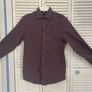 Kenneth Cole New York Button Up Dress Shirt Slim Fit